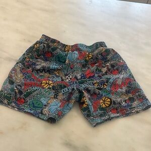 Colorful Kids Graphic Shorts